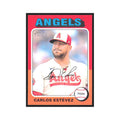 Carlos Estevez 2024 Topps Heritage #498 Los Angeles Angels Baseball Card NM
