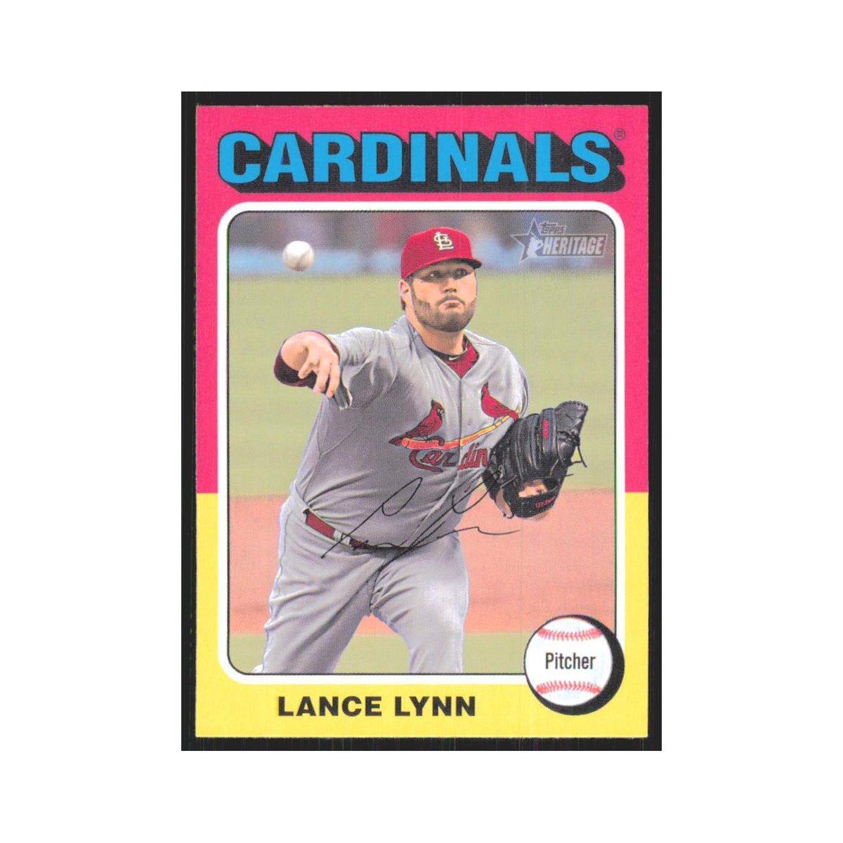 Lance Lynn 2024 Topps Heritage #259 St. Louis Cardinals Baseball Card NM