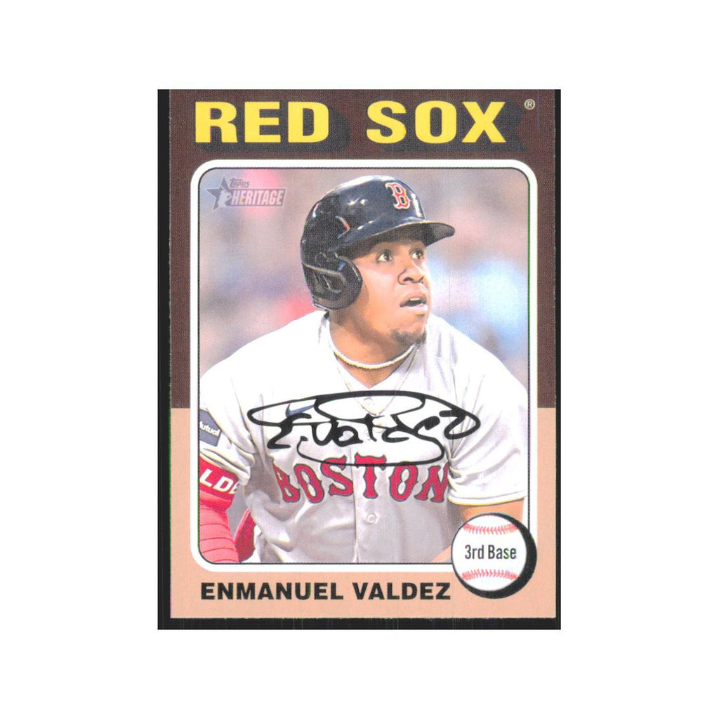 Enmanuel Valdez 2024 Topps Heritage #288 Boston Red Sox Baseball Card NM