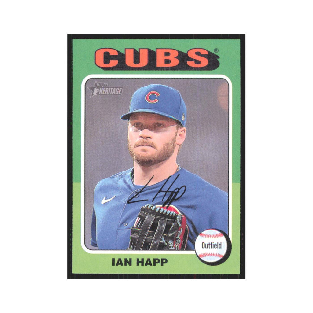 Ian Happ 2024 Topps Heritage #339 Chicago Cubs Baseball Card NM
