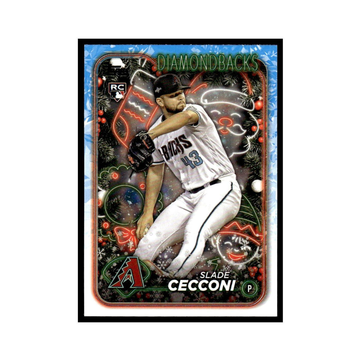 Slade Cecconi Rookie 2024 Topps Holiday #H39 Arizona Diamondbacks NM