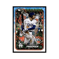 Freddie Freeman 2024 Topps Holiday #H56 Los Angeles Dodgers Baseball Card NM