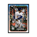 Freddie Freeman 2024 Topps Holiday #H56 Los Angeles Dodgers Baseball Card NM