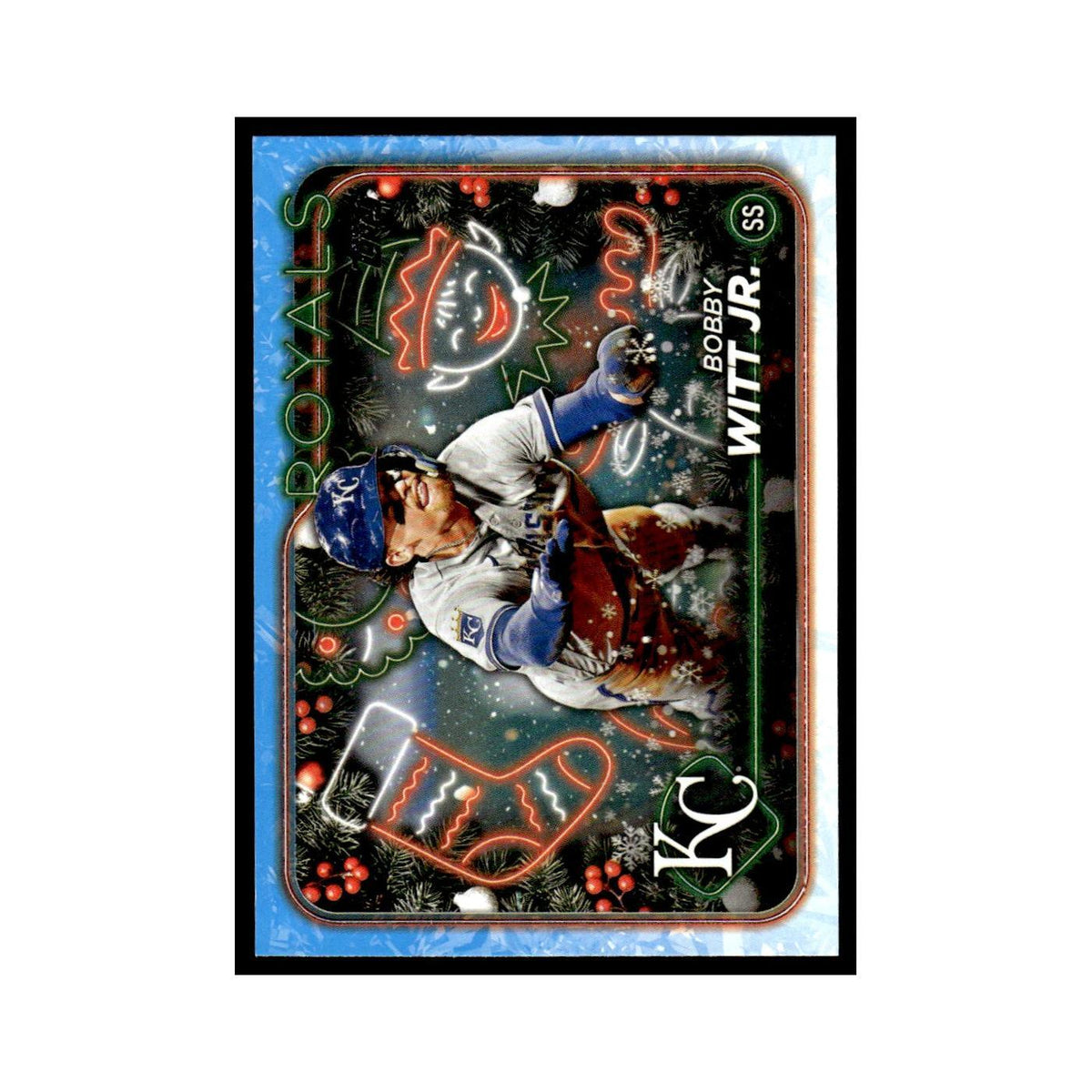 Bobby Witt Jr. 2024 Topps Holiday #H111 Kansas City Royals Baseball Card NM