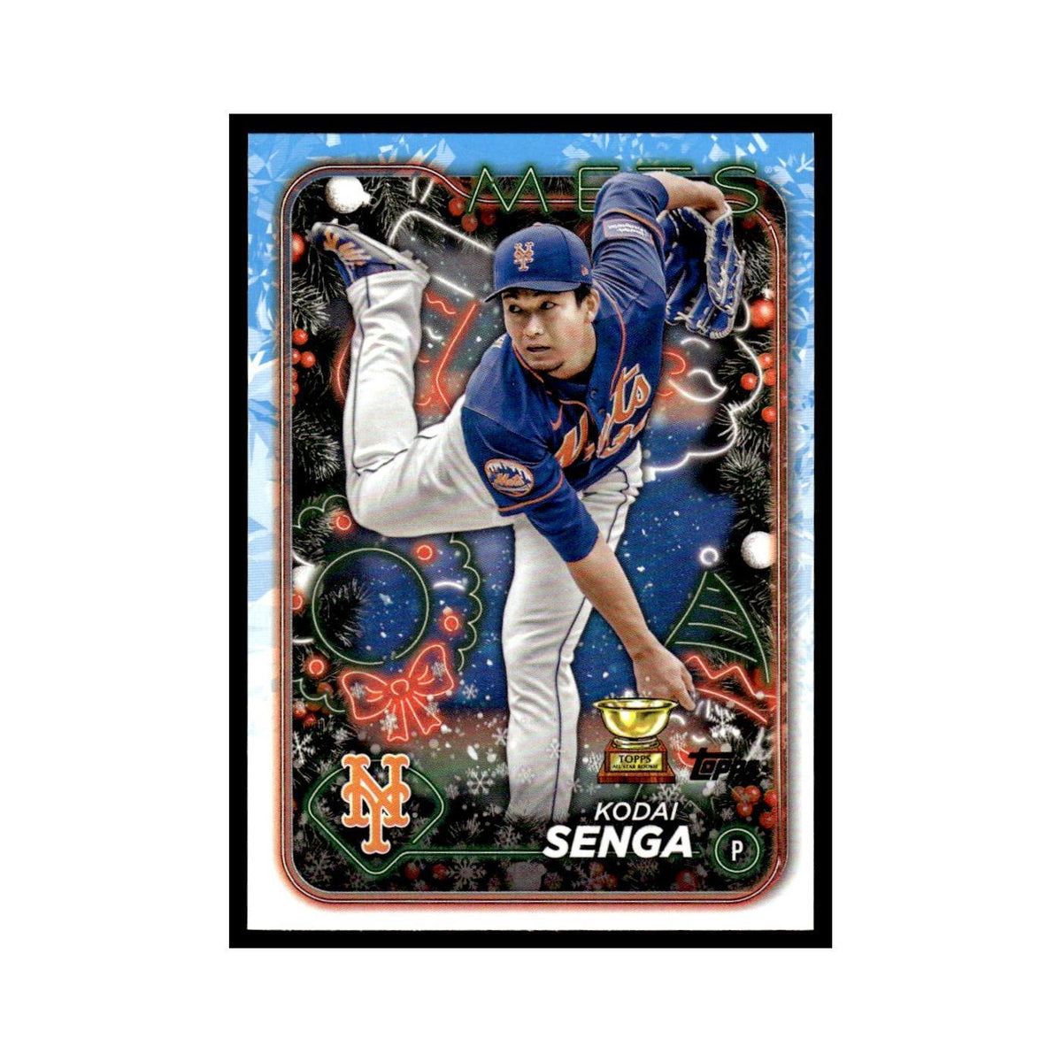 Kodai Senga 2024 Topps Holiday #H190 New York Mets Baseball Card NM