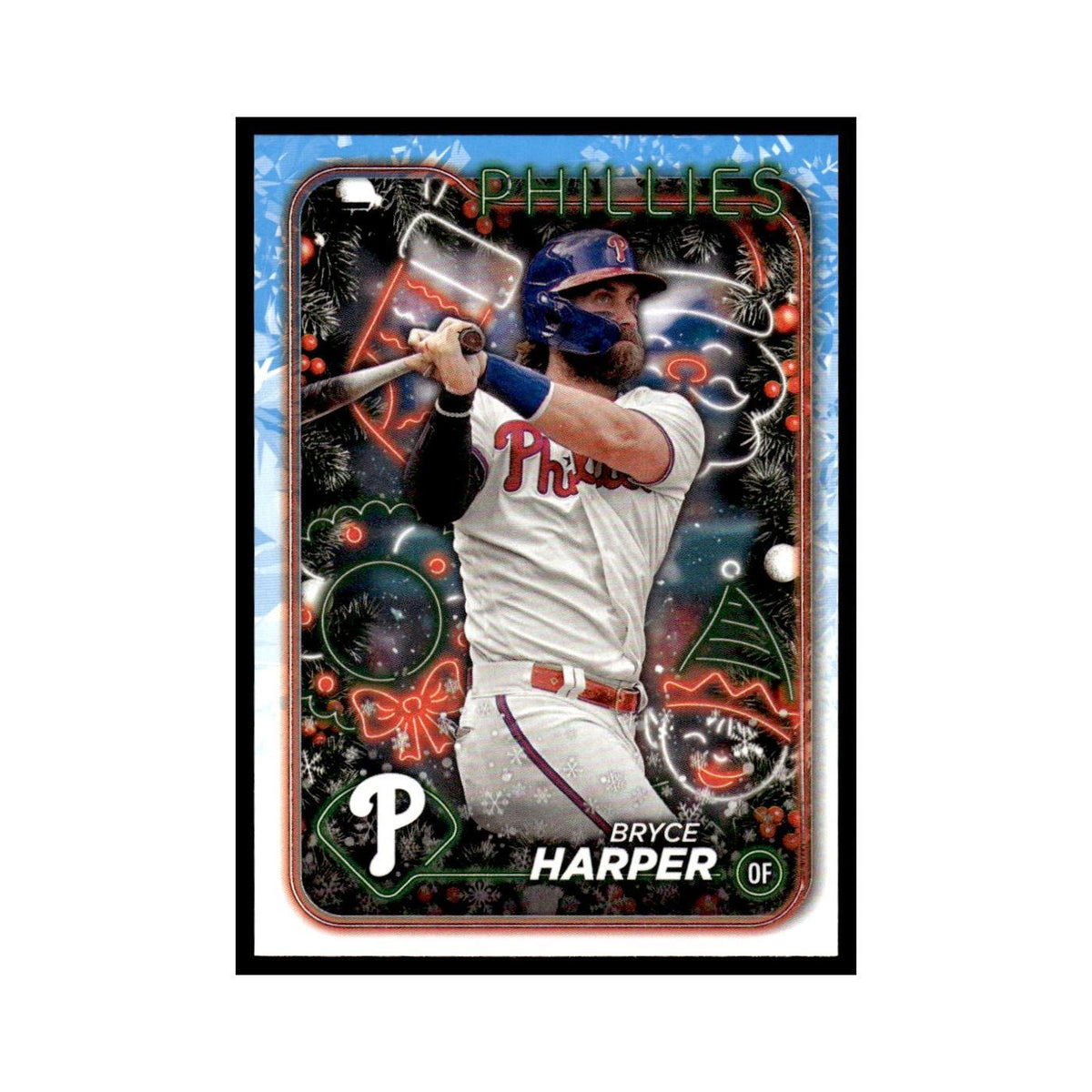 Bryce Harper 2024 Topps Holiday #H179 Philadelphia Phillies Baseball Card NM