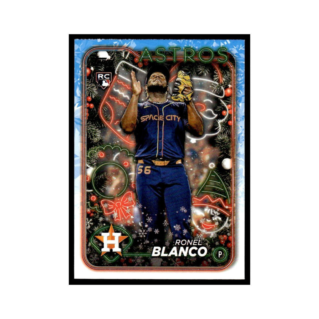 Ronel Blanco Rookie 2024 Topps Holiday #H199 Houston Astros Baseball Card NM