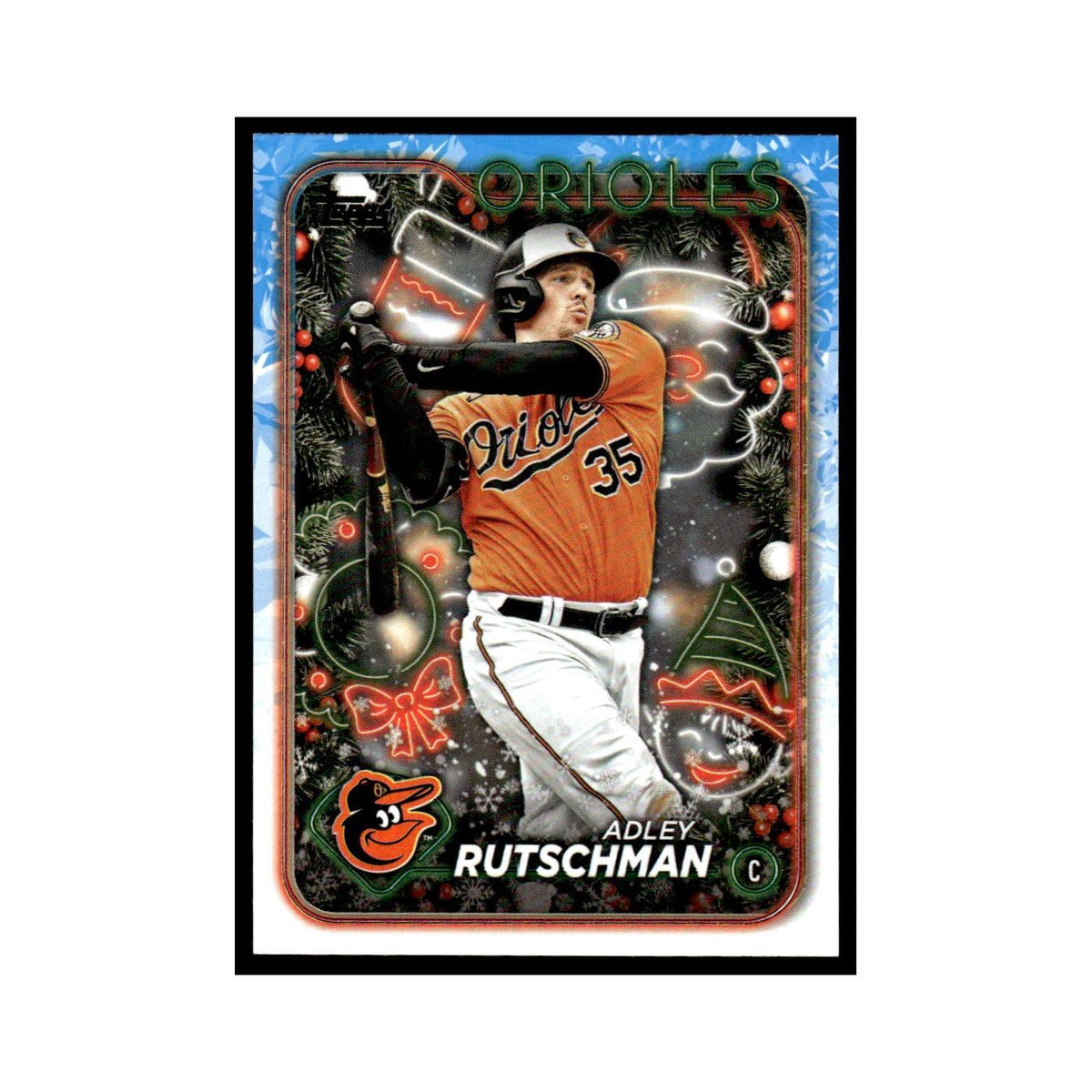 Adley Rutschman 2024 Topps Holiday #H194 Baltimore Orioles Baseball Card NM
