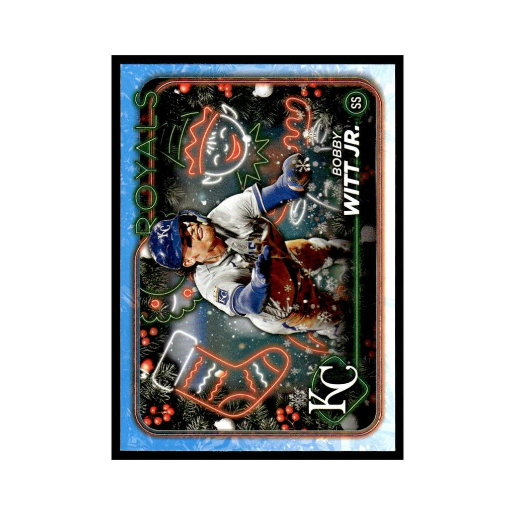 Bobby Witt Jr. 2024 Topps Holiday #H111 Kansas City Royals Baseball Card NM