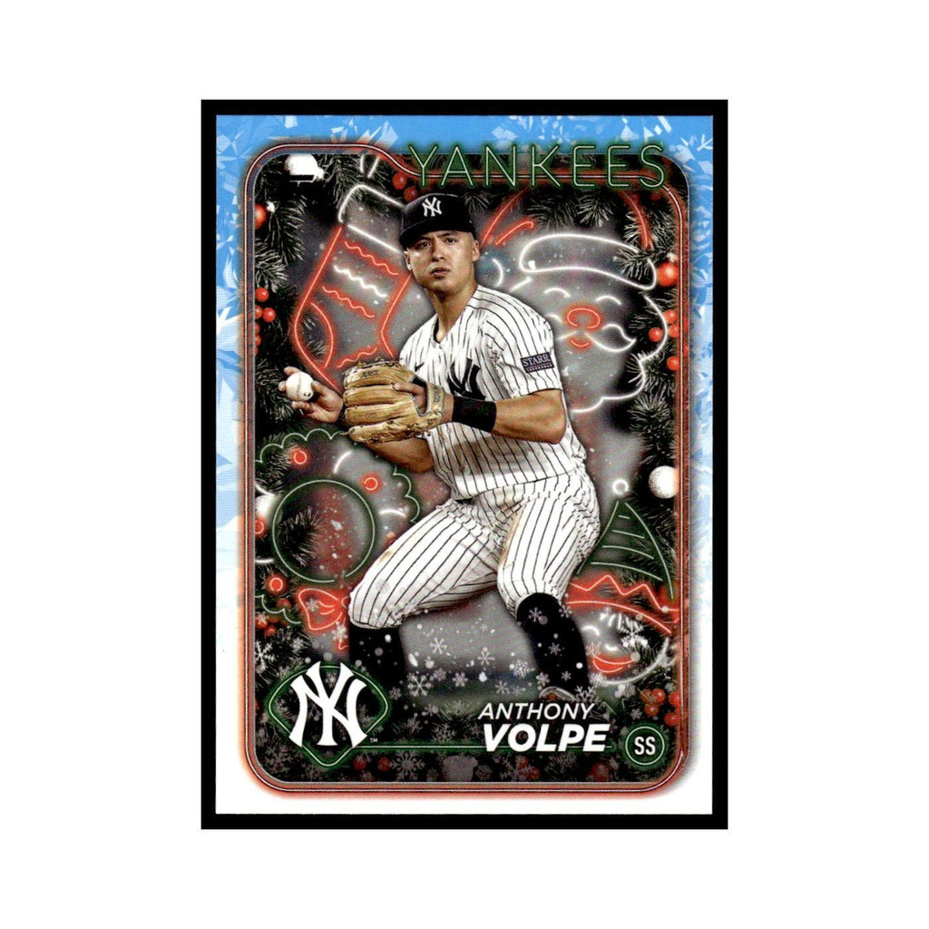 Anthony Volpe 2024 Topps Holiday #H24 New York Yankees Baseball Card NM