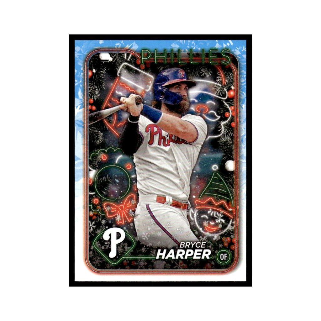 Bryce Harper 2024 Topps Holiday #H179 Philadelphia Phillies Baseball Card NM