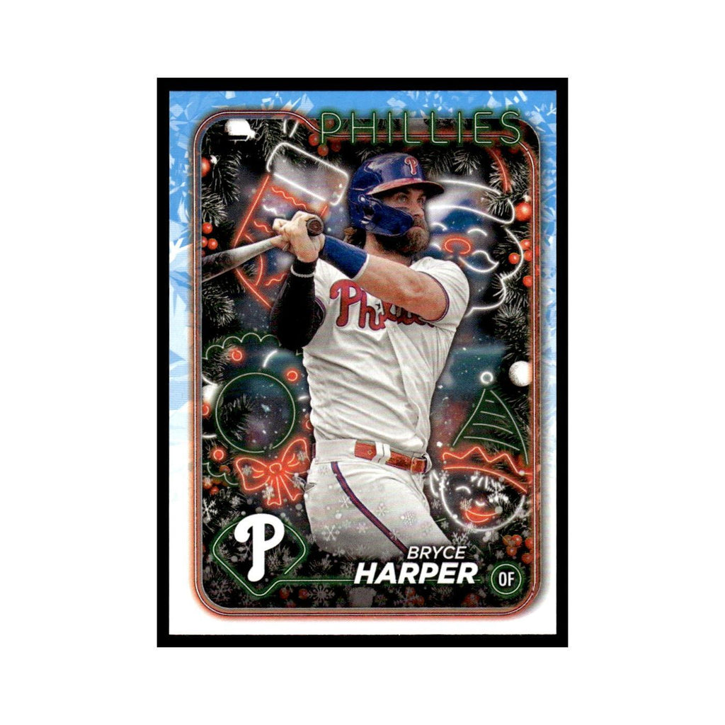 Bryce Harper 2024 Topps Holiday #H179 Philadelphia Phillies Baseball Card NM