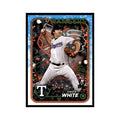 Owen White Rookie 2024 Topps Holiday #H143 Texas Rangers Baseball Card NM