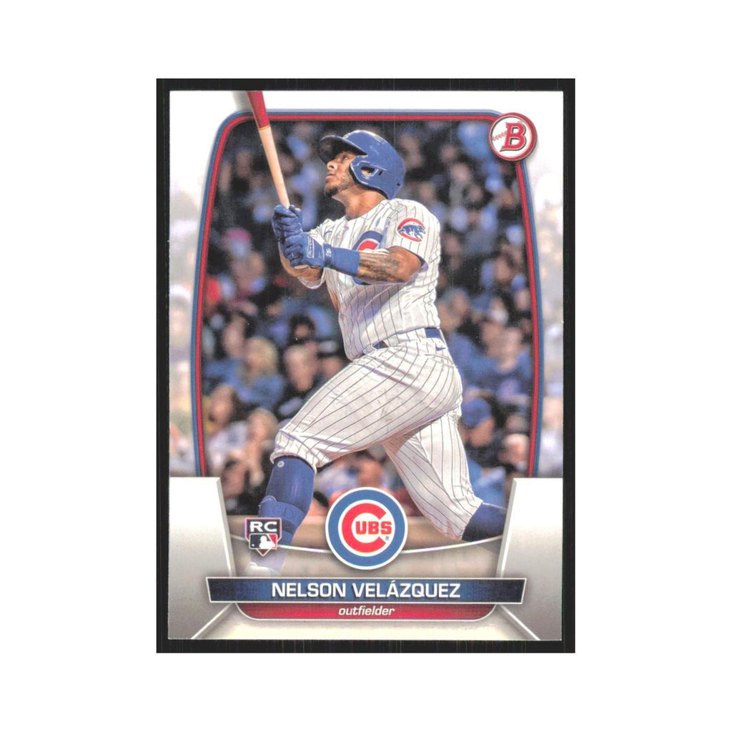 Nelson Velazquez Rookie 2023 Bowman #12 Chicago Cubs Baseball Card NM