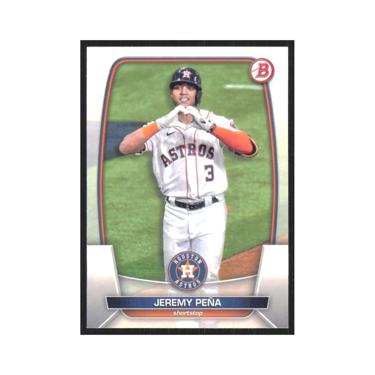 Jeremy Pena 2023 Bowman #77 Houston Astros Baseball Card NM