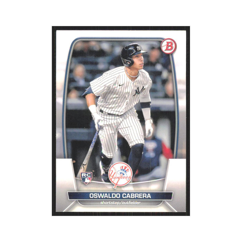 Oswaldo Cabrera Rookie 2023 Bowman #32 New York Yankees Baseball Card NM