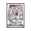 Justin Verlander 2023 Bowman #64 New York Mets Baseball Card NM