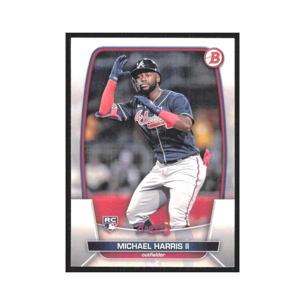 Michael Harris II Rookie 2023 Bowman #76 Atlanta Braves Baseball Card NM