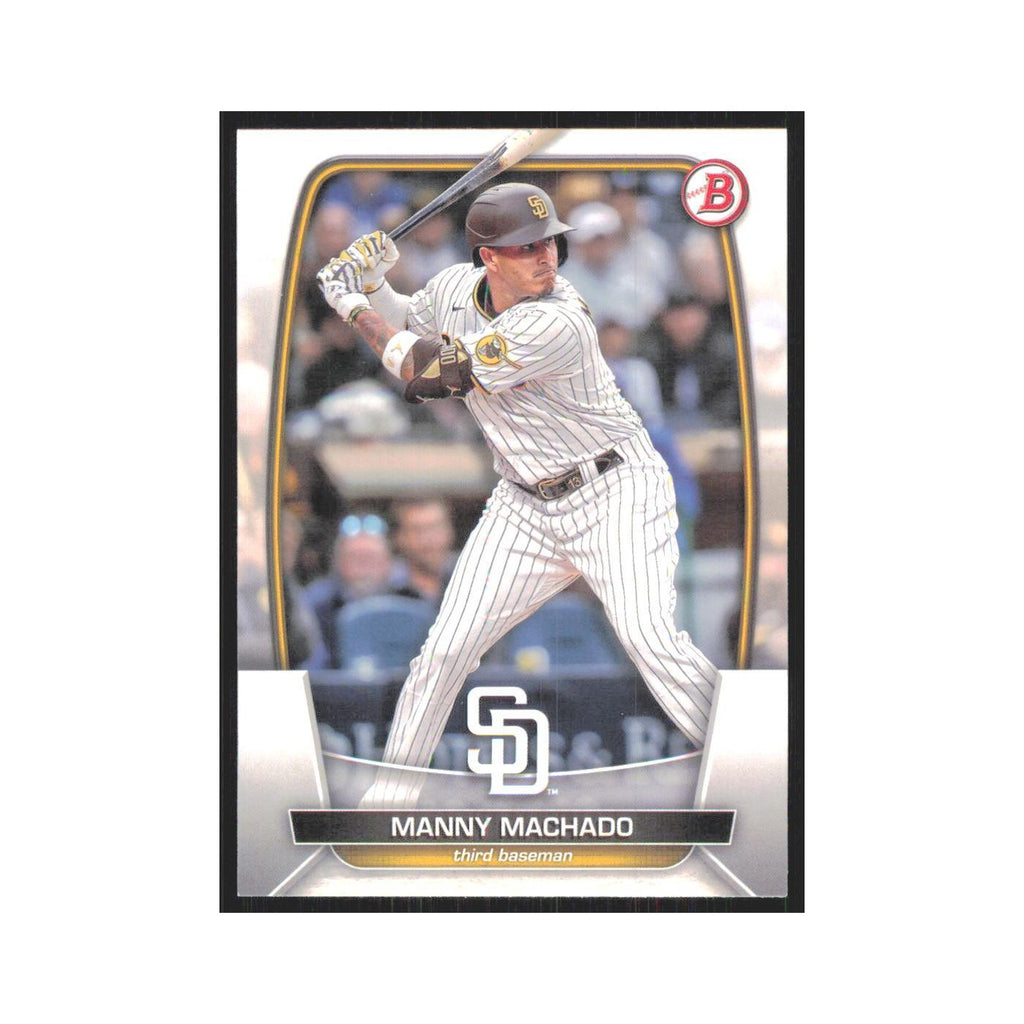 Manny Machado 2023 Bowman #45 San Diego Padres Baseball Card NM