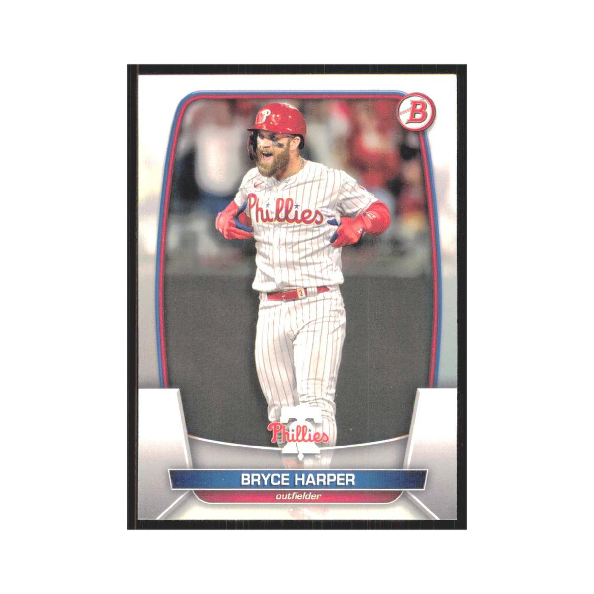 Bryce Harper 2023 Bowman #24 Philadelphia Phillies Baseball Card NM