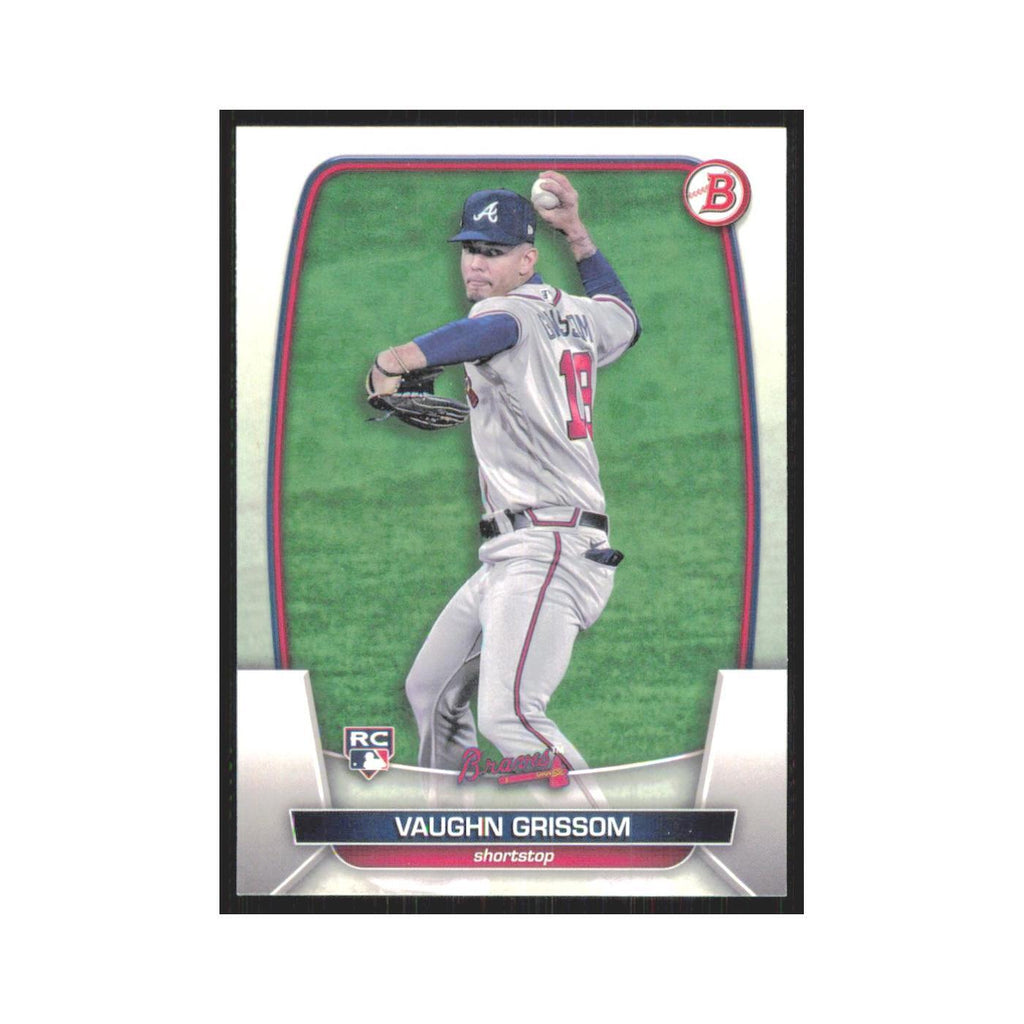 Vaughn Grissom Rookie 2023 Bowman #42 Atlanta Braves Baseball Card NM