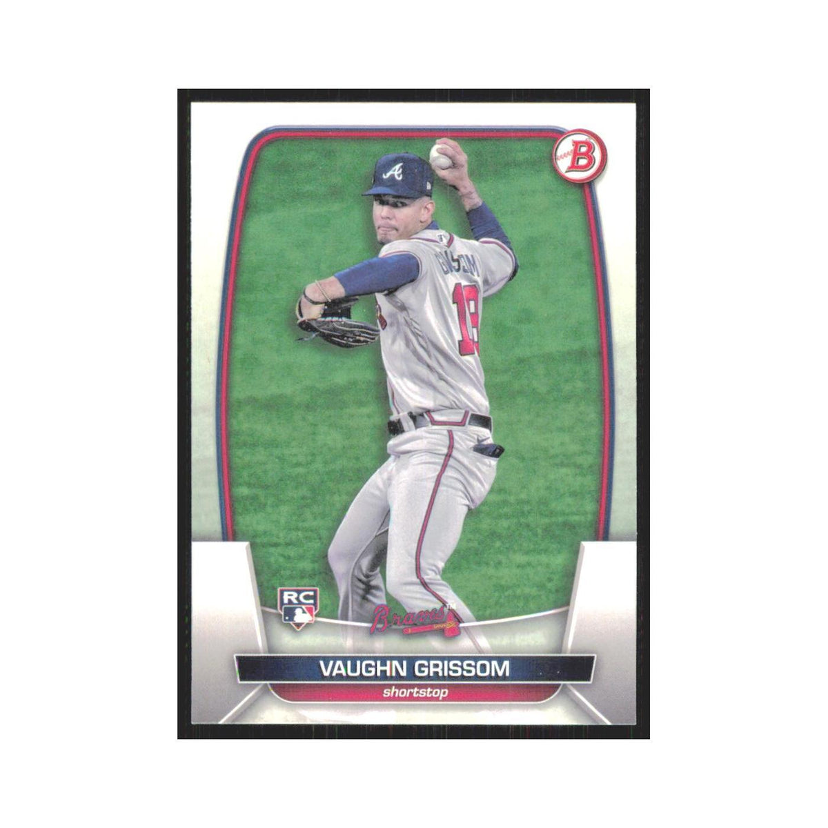Vaughn Grissom Rookie 2023 Bowman #42 Atlanta Braves Baseball Card NM