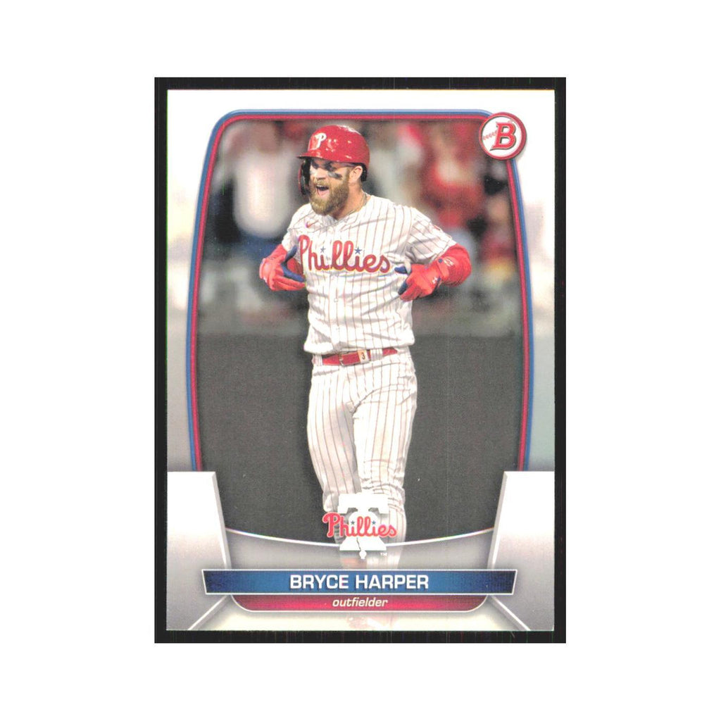 Bryce Harper 2023 Bowman #24 Philadelphia Phillies Baseball Card NM