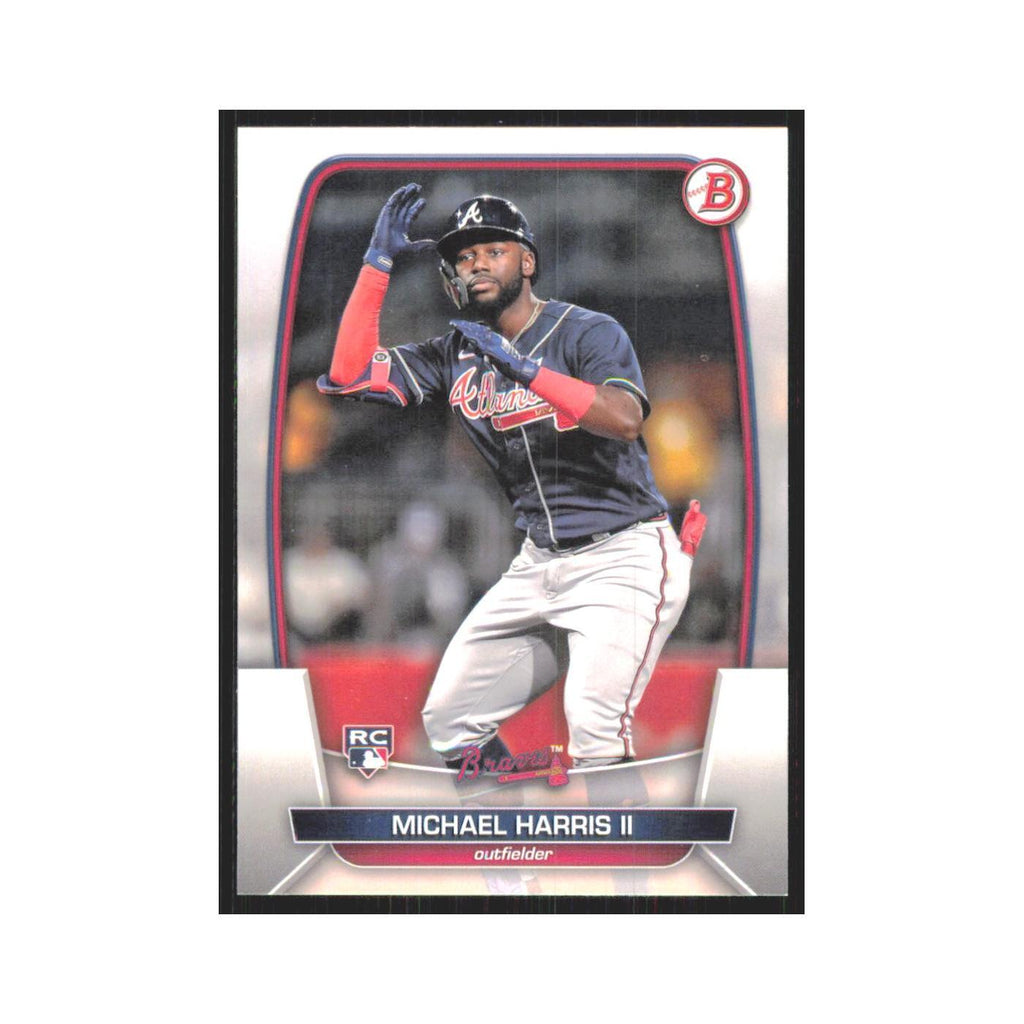 Michael Harris II Rookie 2023 Bowman #76 Atlanta Braves Baseball Card NM