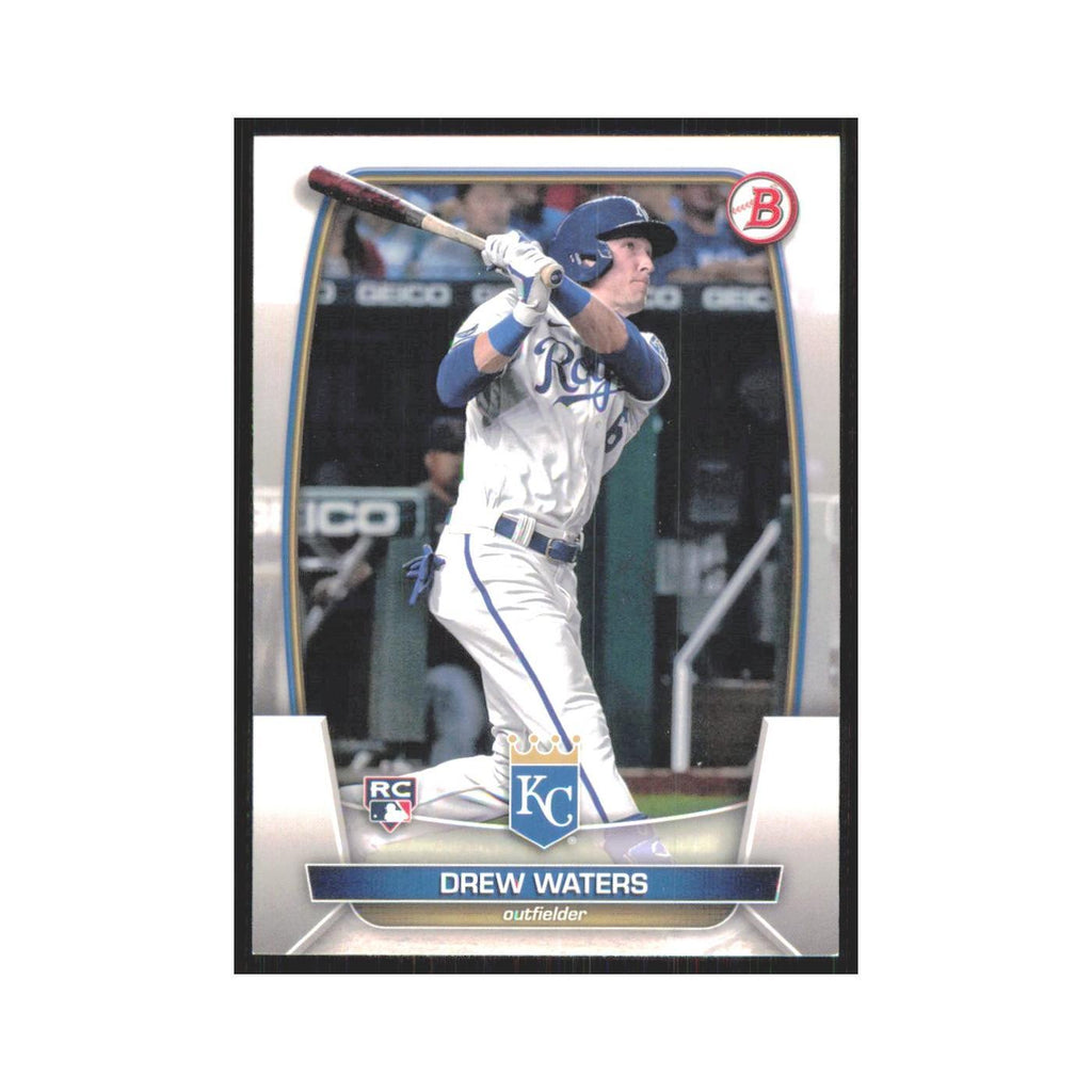 Drew Waters Rookie 2023 Bowman #5 Kansas City Royals Baseball Card NM