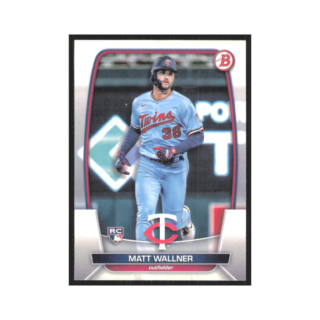 Matt Wallner Rookie 2023 Bowman #14 Minnesota Twins Baseball Card NM