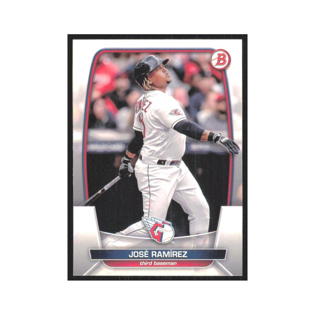Jose Ramirez 2023 Bowman #99 Cleveland Guardians Baseball Card NM