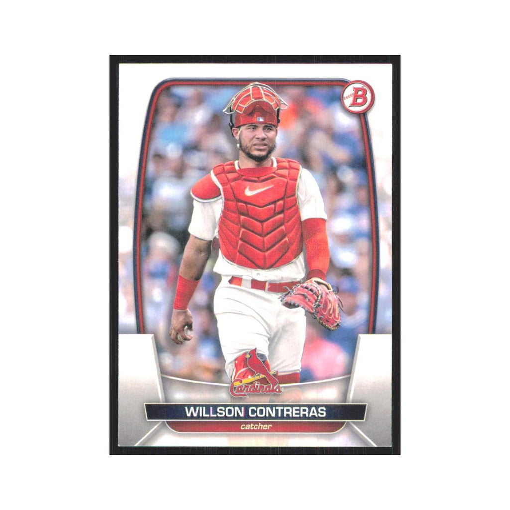 Willson Contreras 2023 Bowman #100 St. Louis Cardinals Baseball Card NM