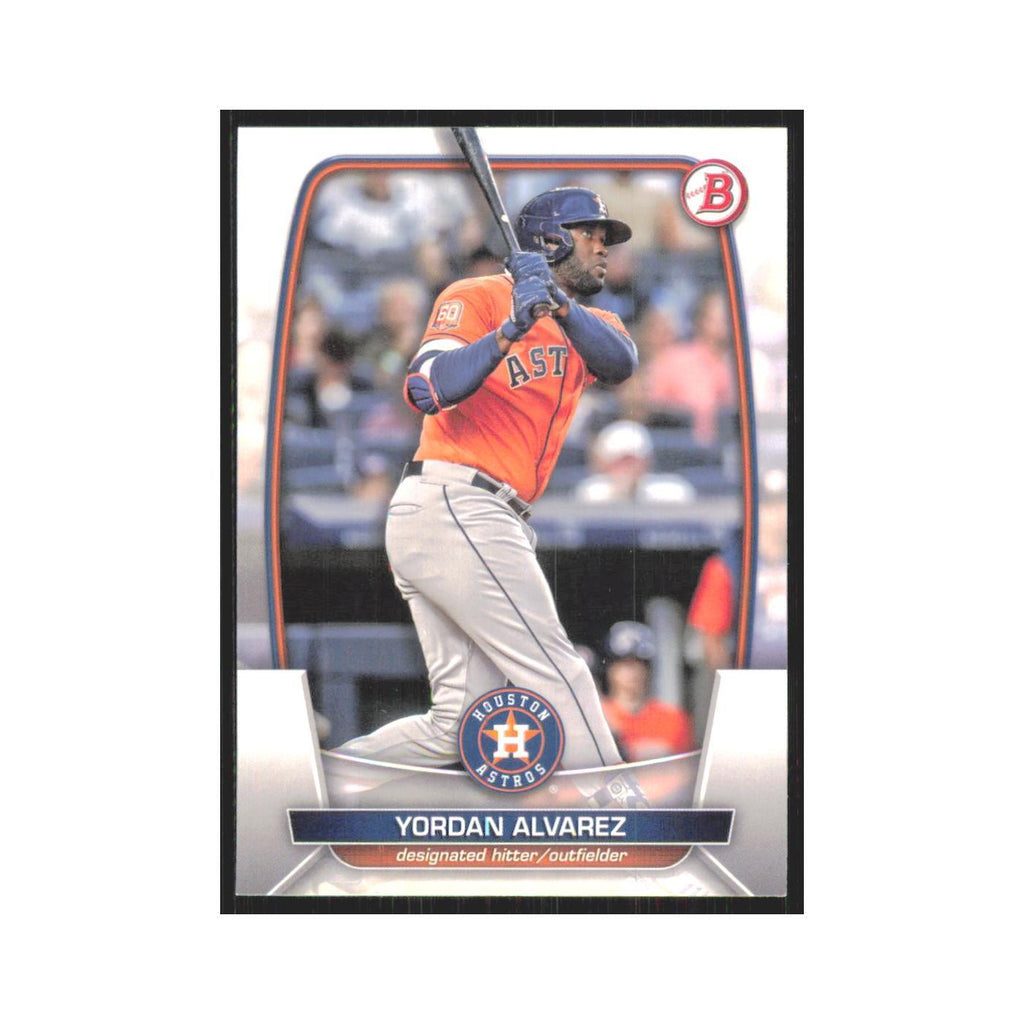 Yordan Alvarez 2023 Bowman #29 Houston Astros Baseball Card NM