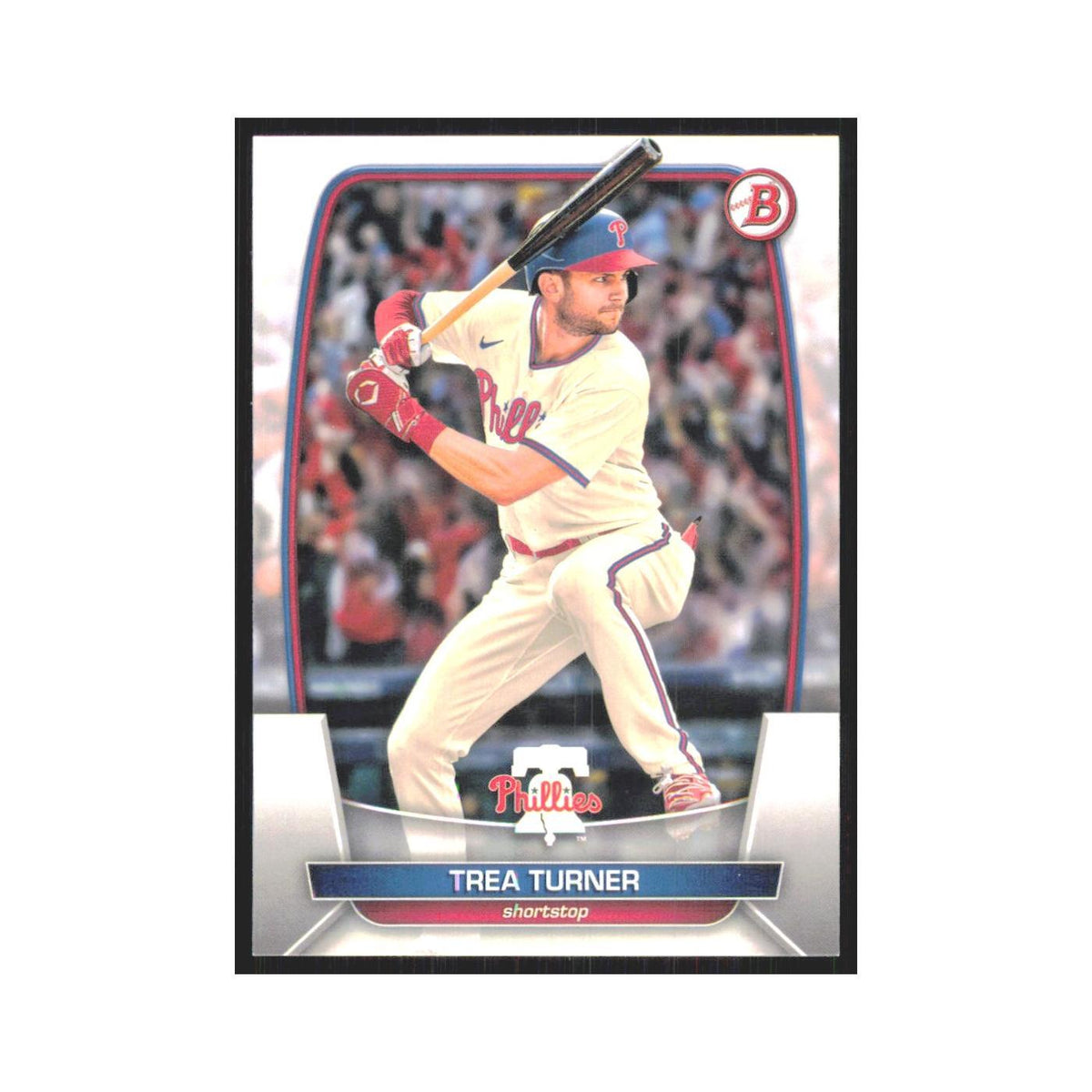 Trea Turner 2023 Bowman #10 Philadelphia Phillies Baseball Card NM