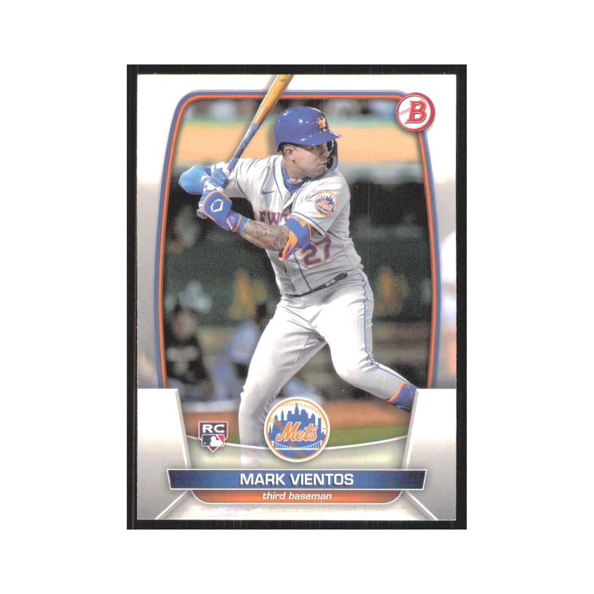 Mark Vientos Rookie 2023 Bowman #55 New York Mets Baseball Card NM
