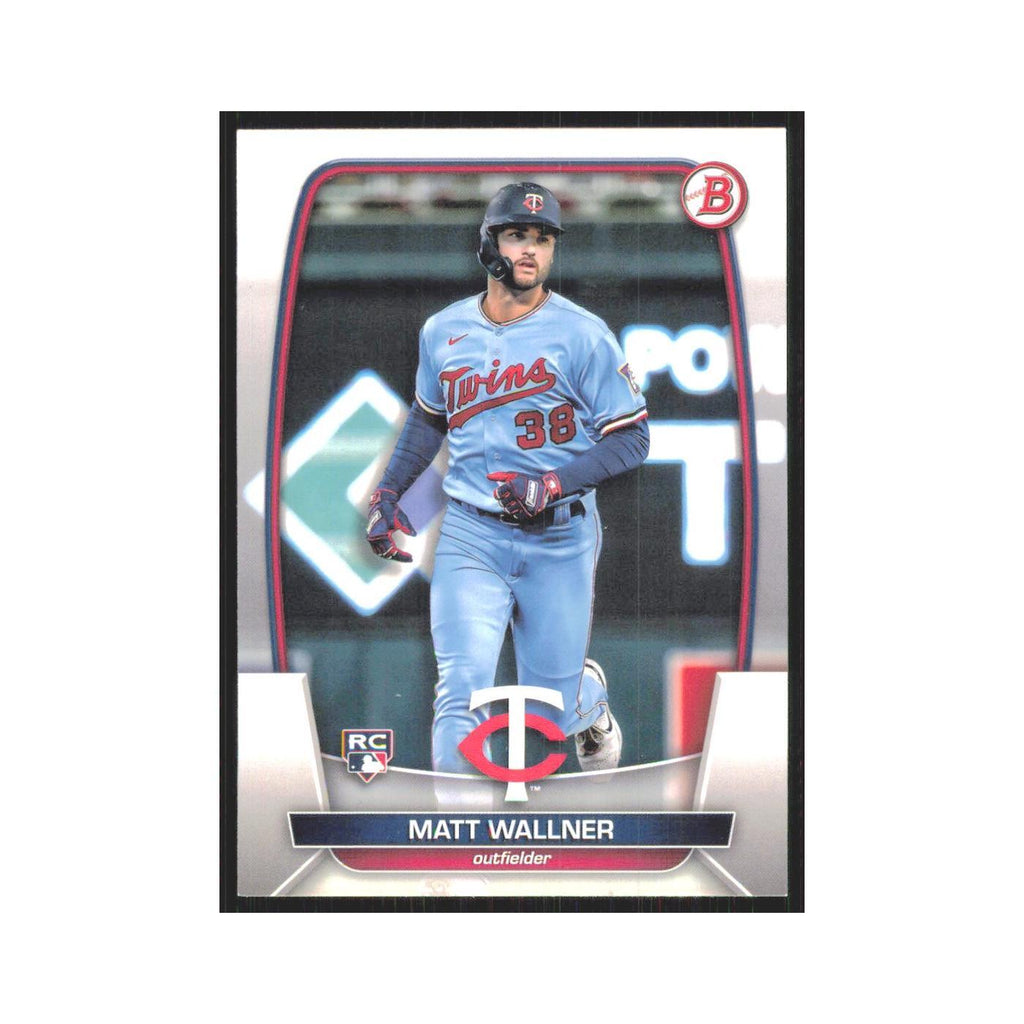 Matt Wallner Rookie 2023 Bowman #14 Minnesota Twins Baseball Card NM