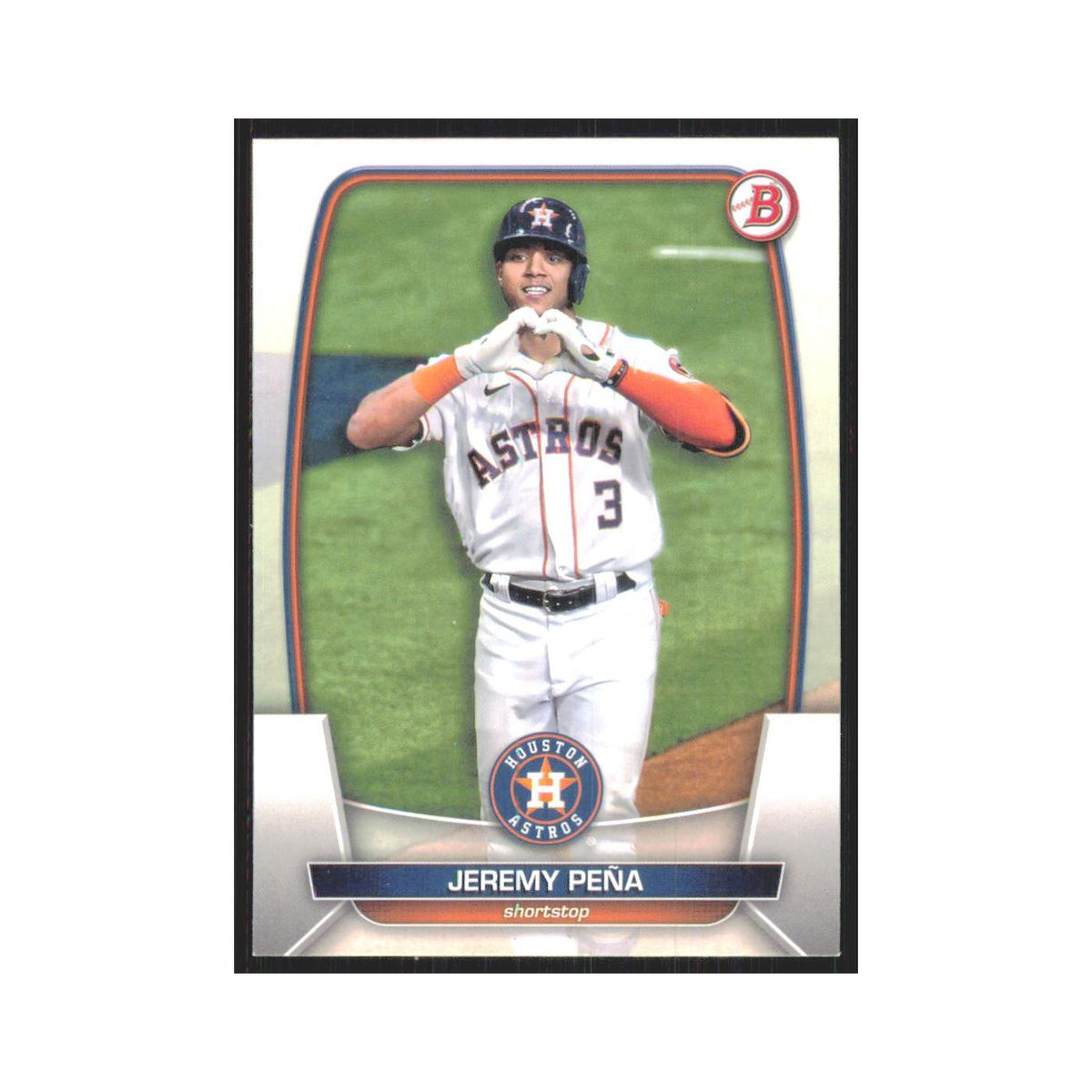 Jeremy Pena 2023 Bowman #77 Houston Astros Baseball Card NM