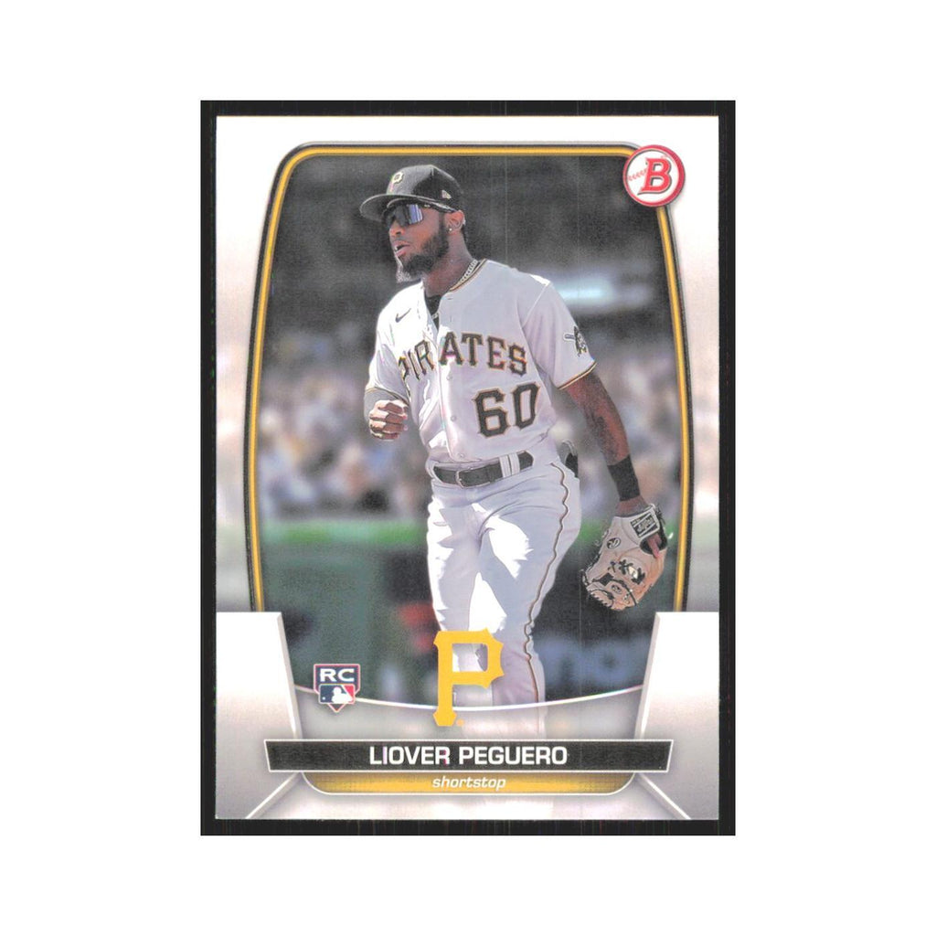 Liover Peguero Rookie 2023 Bowman #85 Pittsburgh Pirates Baseball Card NM