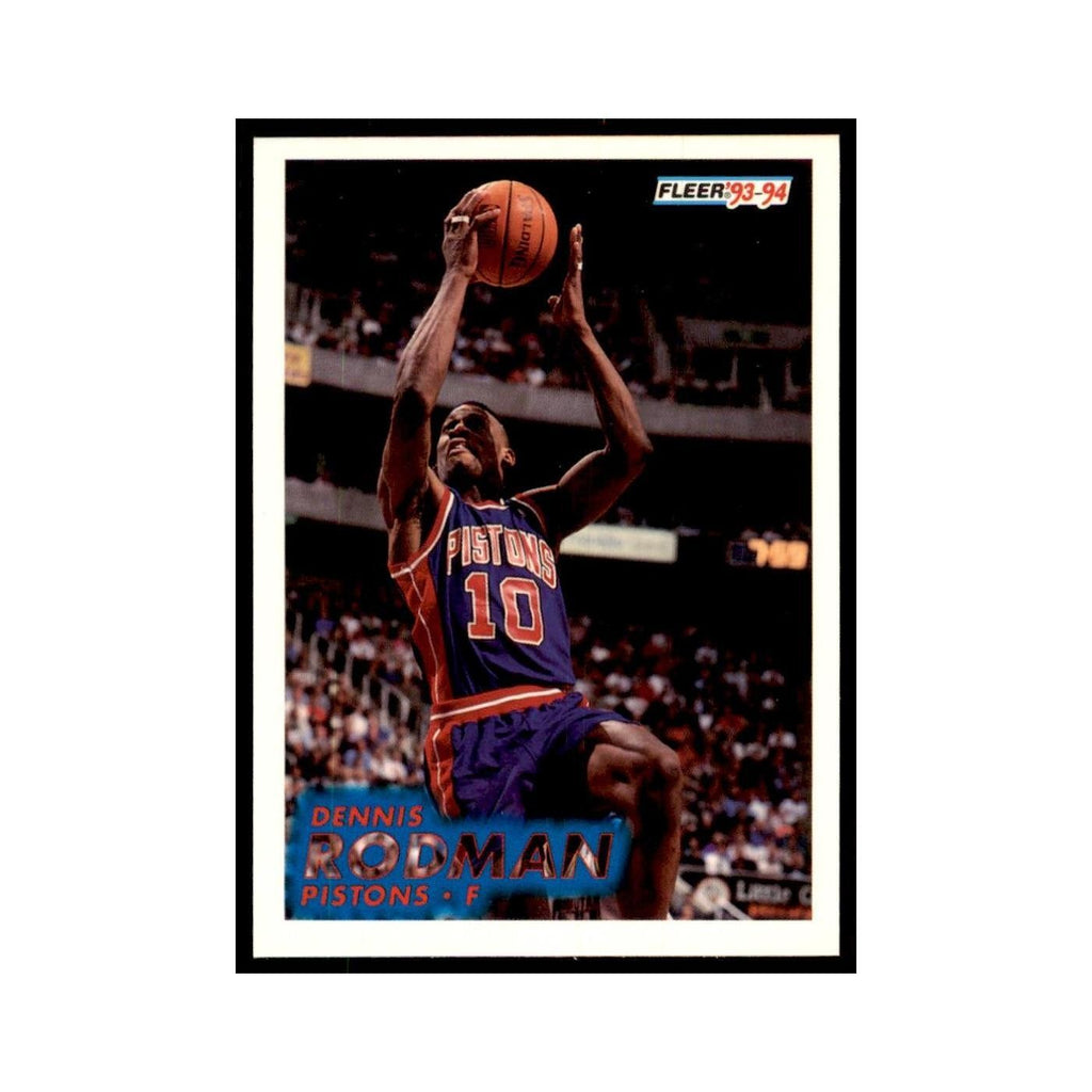 1993 Fleer Dennis Rodman Basketball Cards #64