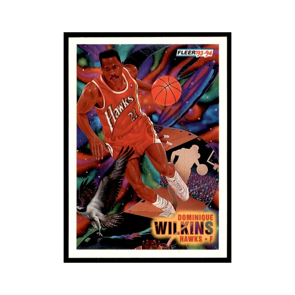 1993 Fleer Dominique Wilkins Basketball Cards #237