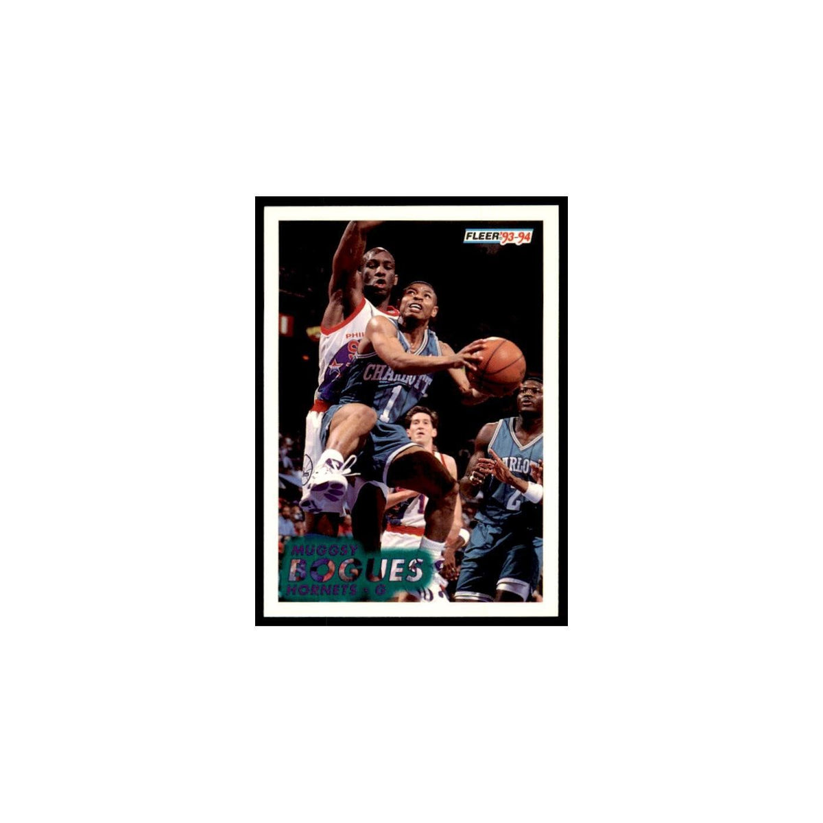 1993 Fleer Muggsy Bogues Basketball Cards #17