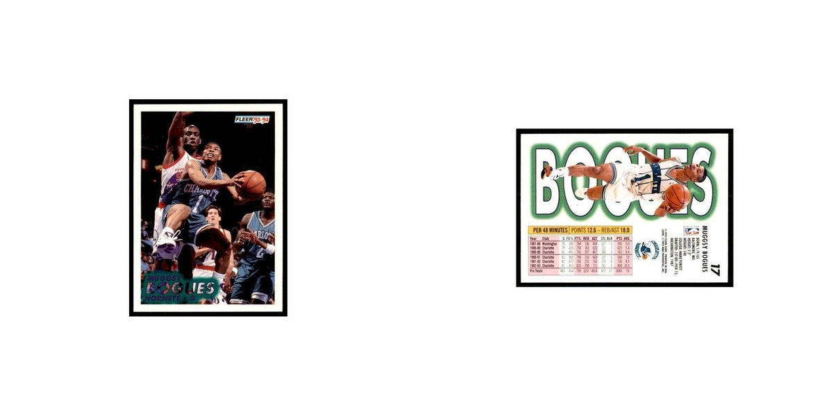 1993 Fleer Muggsy Bogues Basketball Cards #17