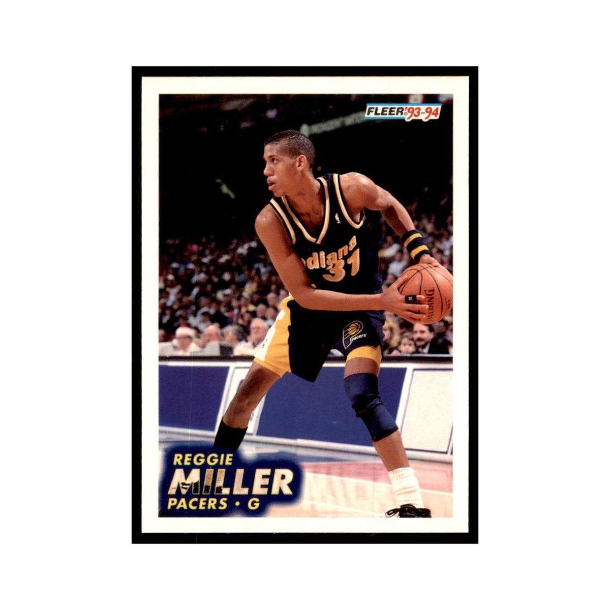 1993 Fleer Reggie Miller Basketball Cards #85