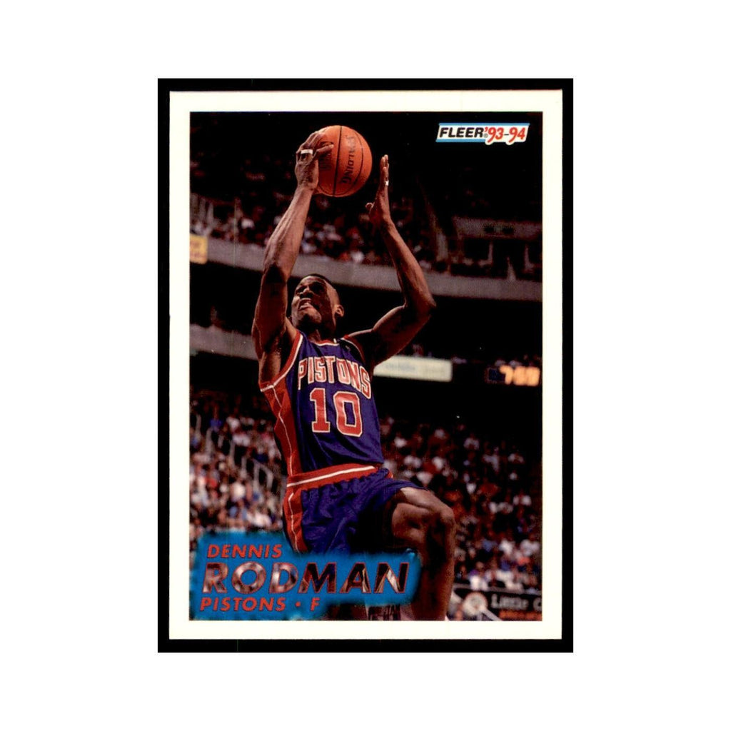 1993 Fleer Dennis Rodman Basketball Cards #64