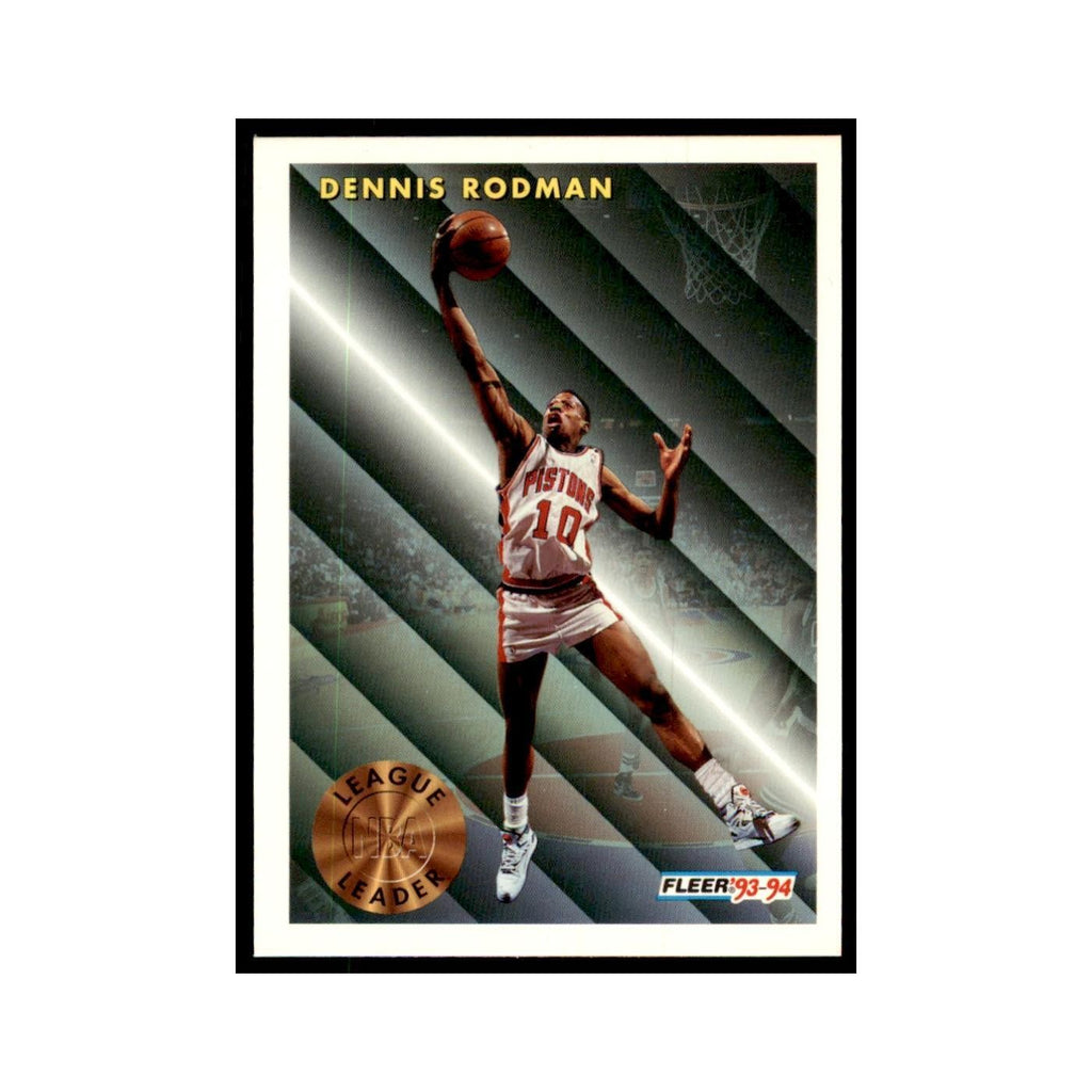 1993 Fleer Dennis Rodman Basketball Cards #227