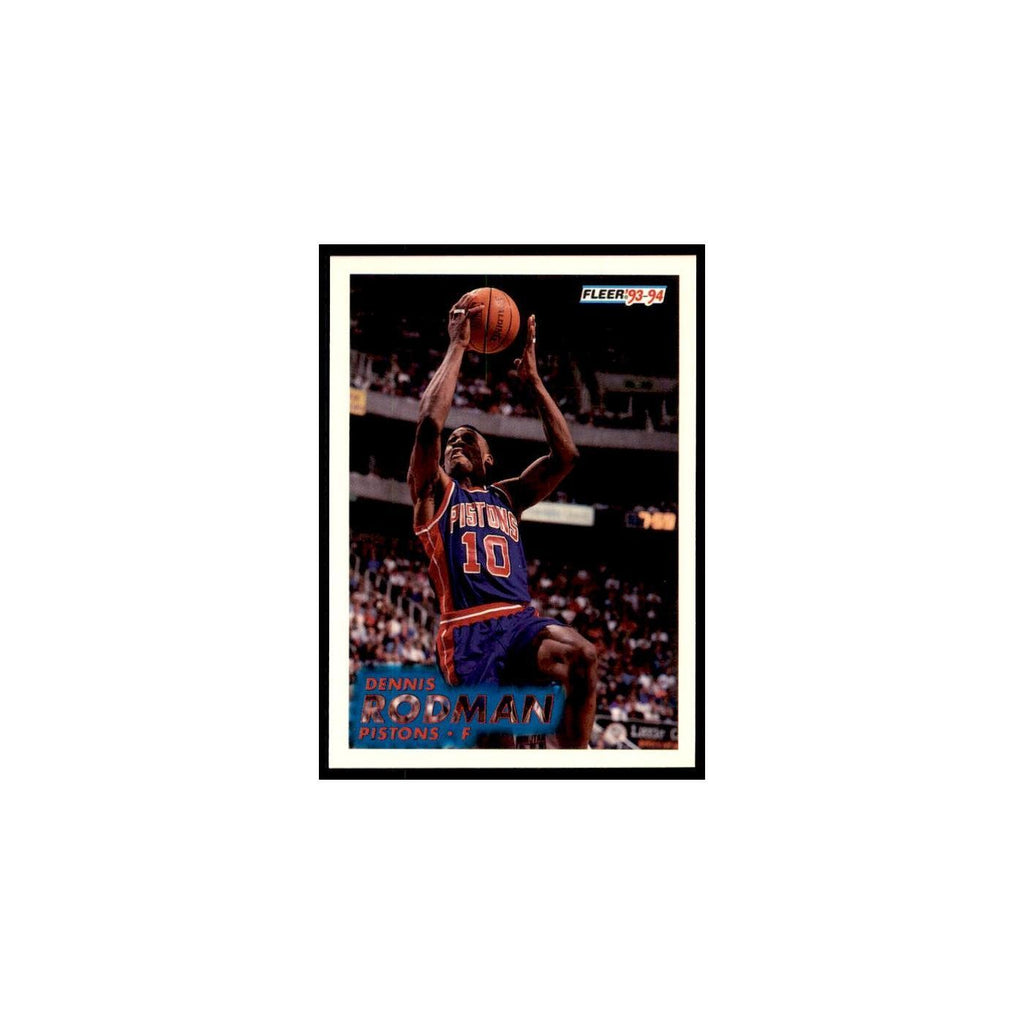 1993 Fleer Dennis Rodman Basketball Cards #64