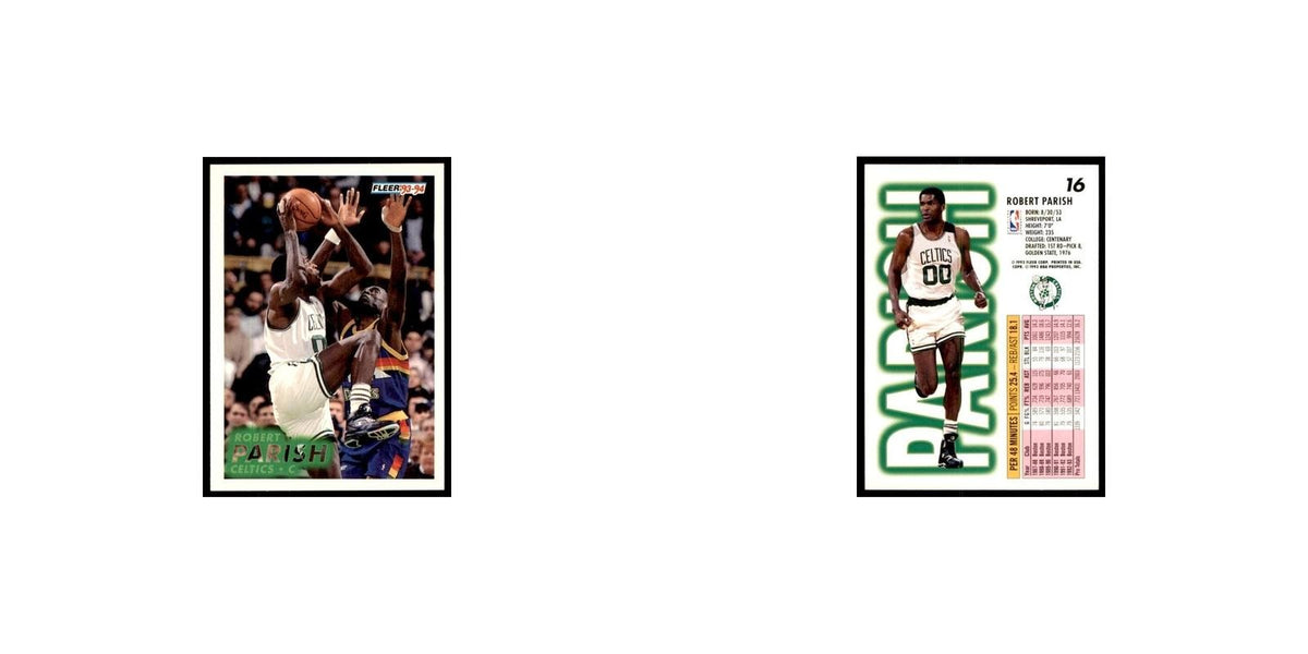 1993 Fleer Robert Parish Basketball Cards #16