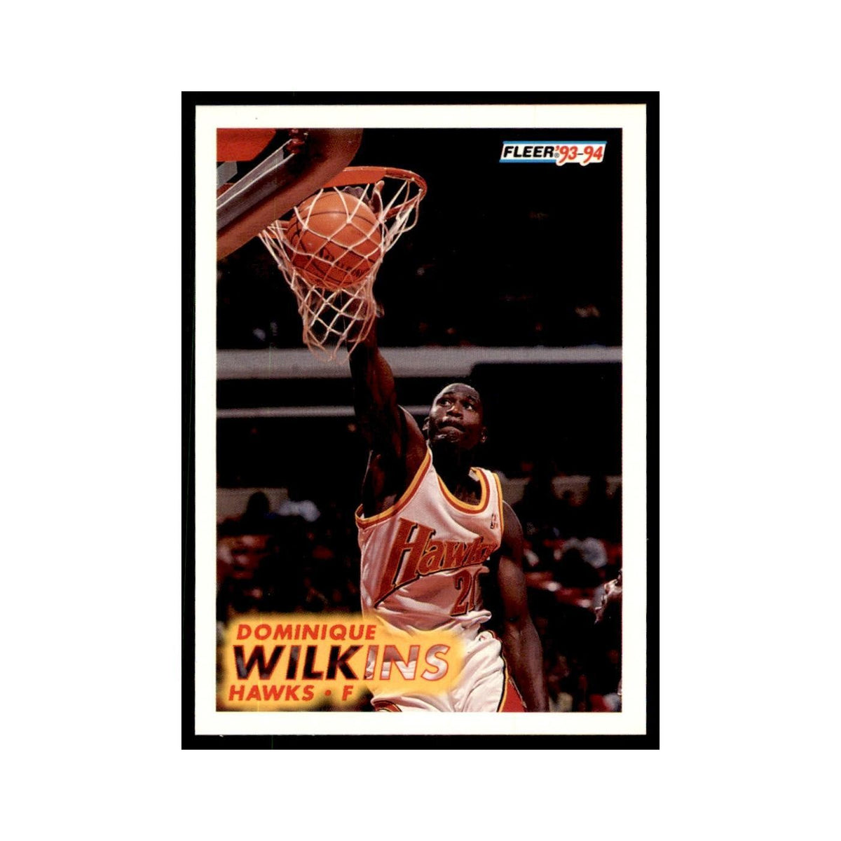 1993 Fleer Dominique Wilkins Basketball Cards #7