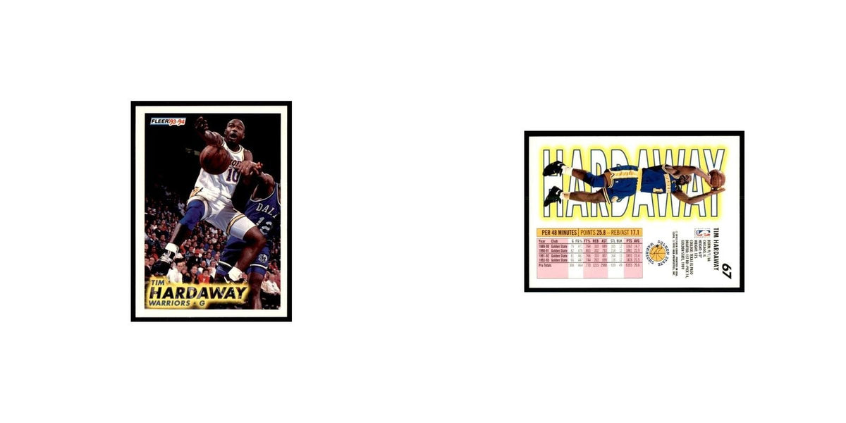 1993 Fleer Tim Hardaway Basketball Cards #67