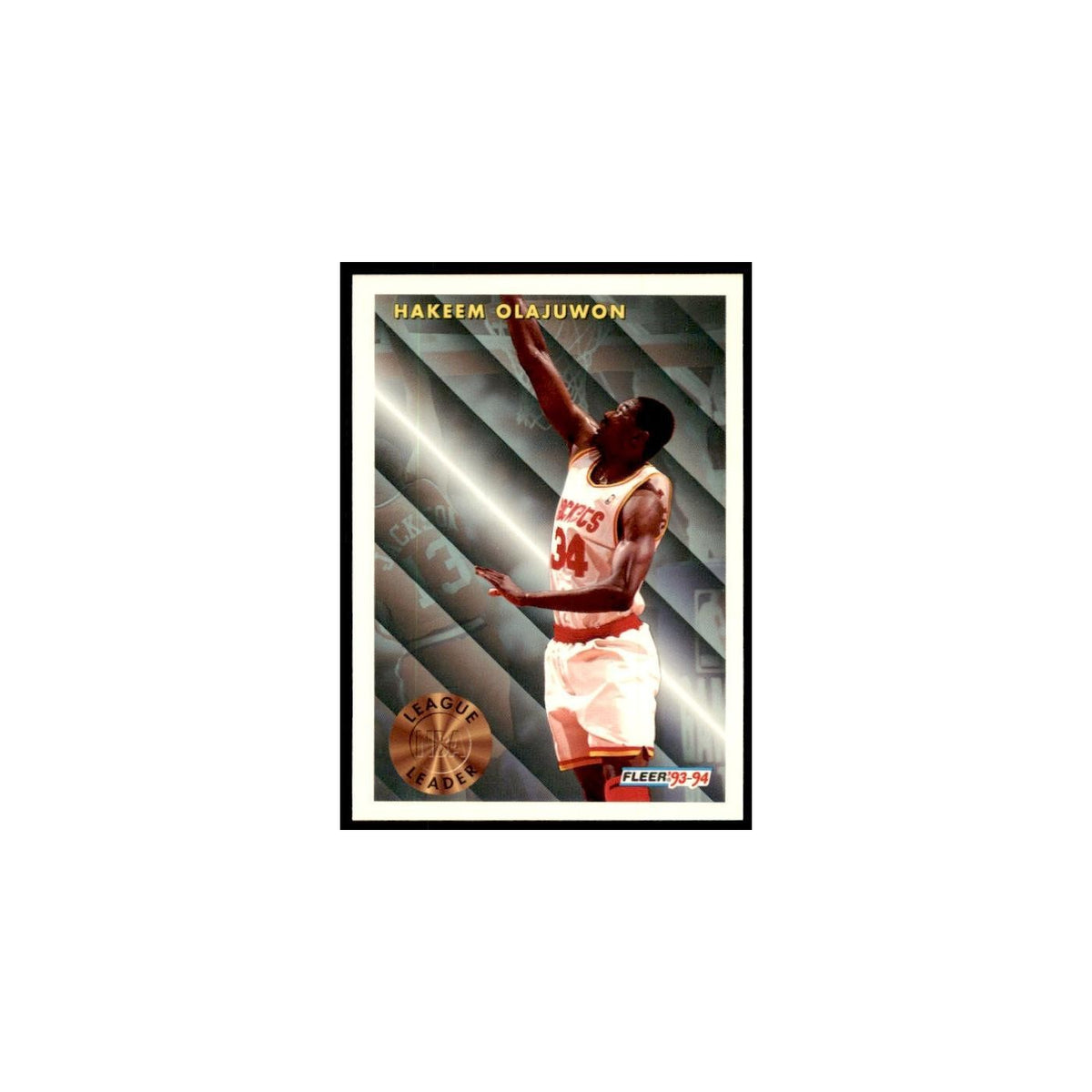 1993 Fleer Hakeem Olajuwon Basketball Cards #225